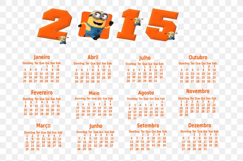 Calendar 0 Minions Image, PNG, 1600x1061px, 2015, 2018, 2019, Calendar, Area Download Free