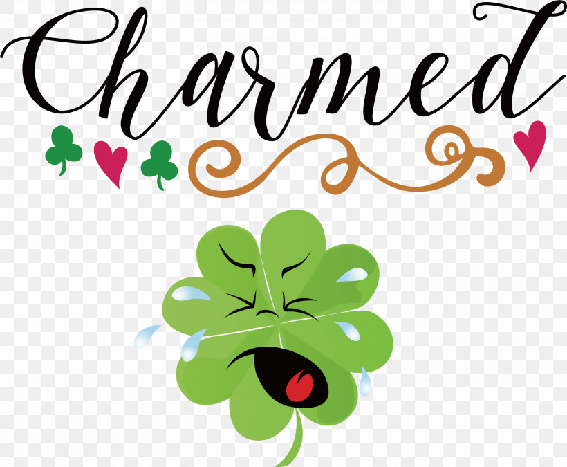 Charmed St Patricks Day Saint Patrick, PNG, 3000x2472px, Charmed, Floral Design, Flower, Leaf, Logo Download Free