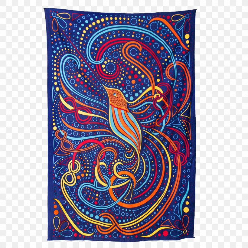 Hummingbird Paisley Textile Tapestry Blue, PNG, 1000x1000px, Hummingbird, Art, Blue, Color, Motif Download Free
