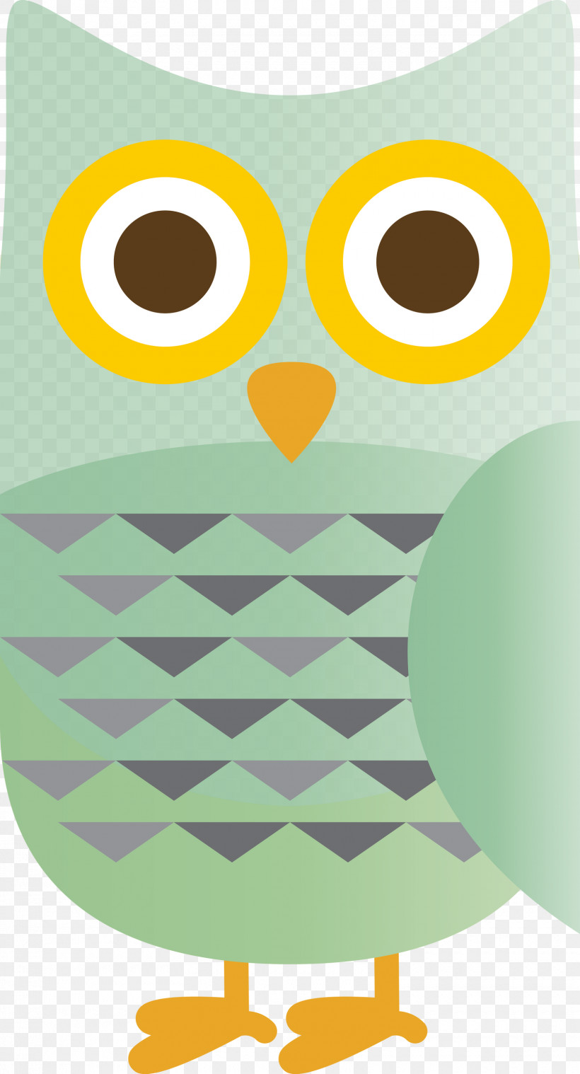 Owl M Yellow Meter Pattern Beak, PNG, 1620x3000px, Cartoon Owl, Beak, Cute Owl, Meter, Owl M Download Free