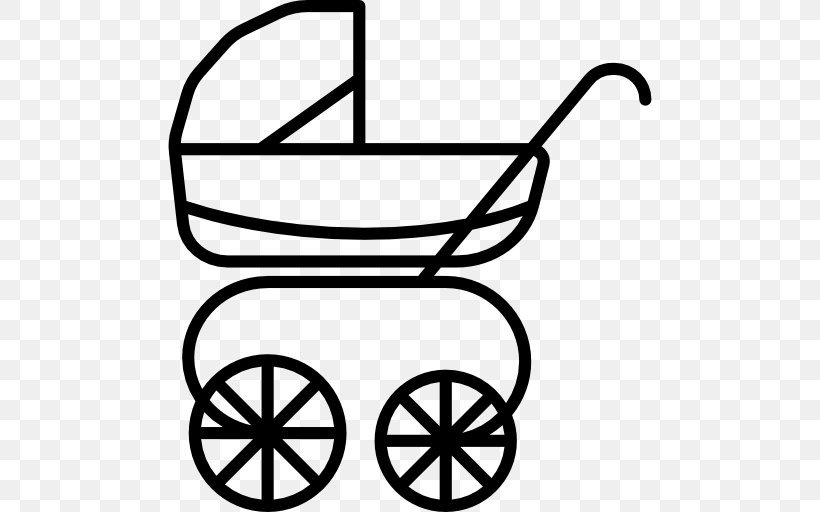 Baby Transport Infant Child Car, PNG, 512x512px, Baby Transport, Area, Baby Bottles, Baby Shower, Black And White Download Free