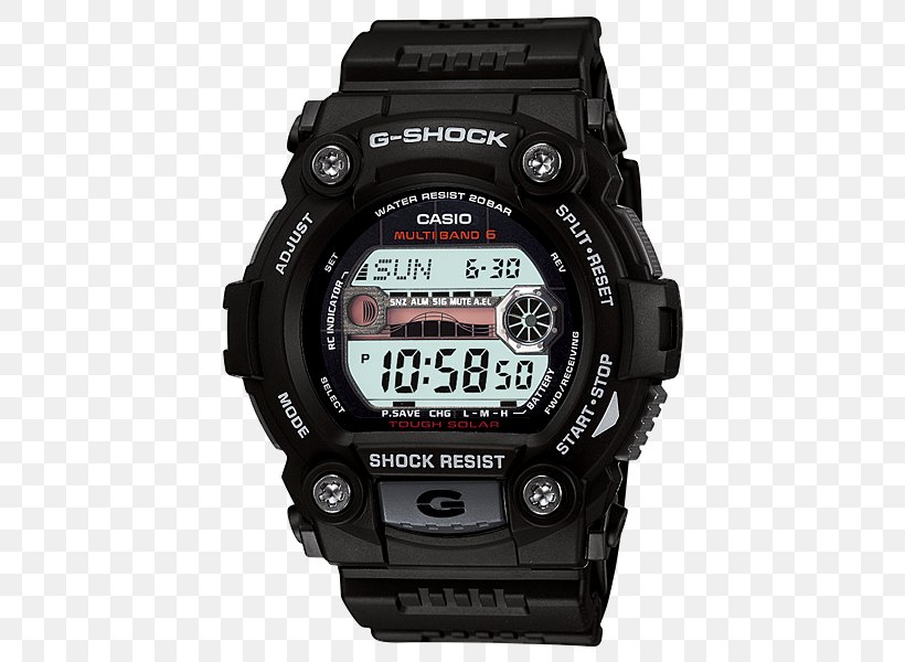 G-Shock Casio Shock-resistant Watch Illuminator, PNG, 500x600px, Gshock, Brand, Casio, Casio Edifice, Casio Wave Ceptor Download Free