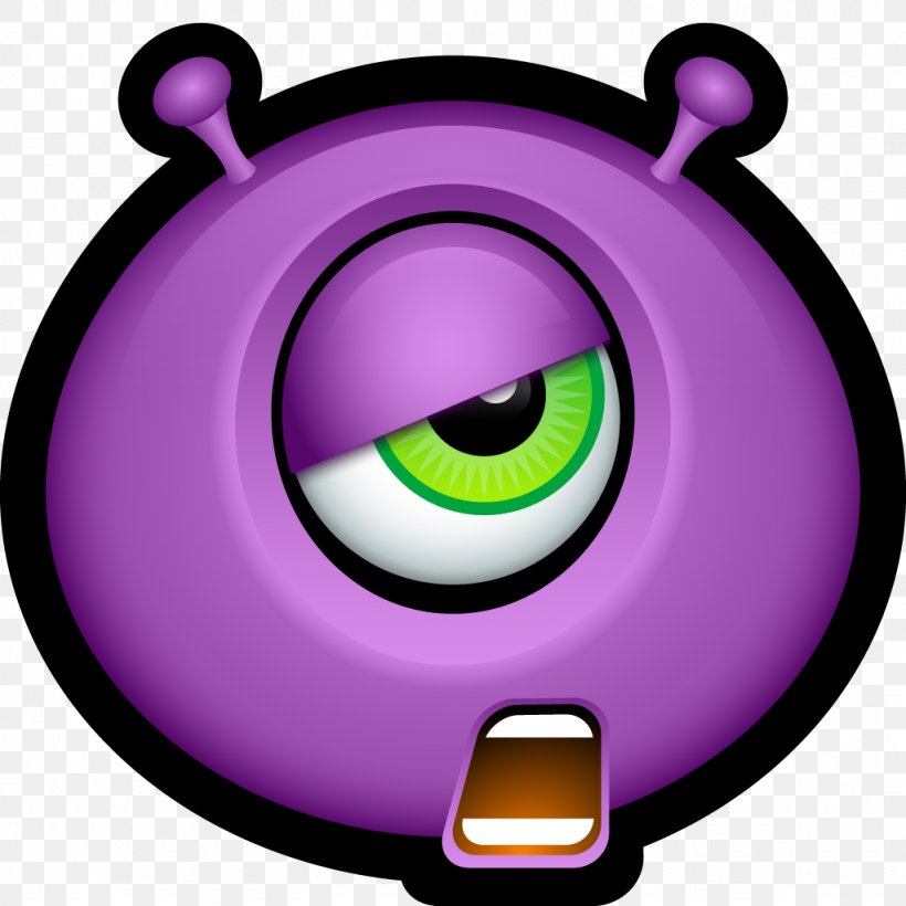 Alien Monster Emoticon, PNG, 1024x1024px, Alien, Avatar, Emoticon, Eye, Ico Download Free