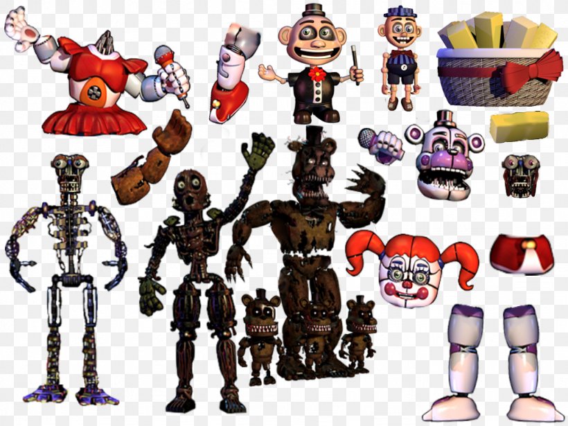 Five Nights At Freddy's Animatronics Scott Cawthon Image DeviantArt, PNG, 1024x768px, Animatronics, Action Figure, Action Toy Figures, Art, Cartoon Download Free