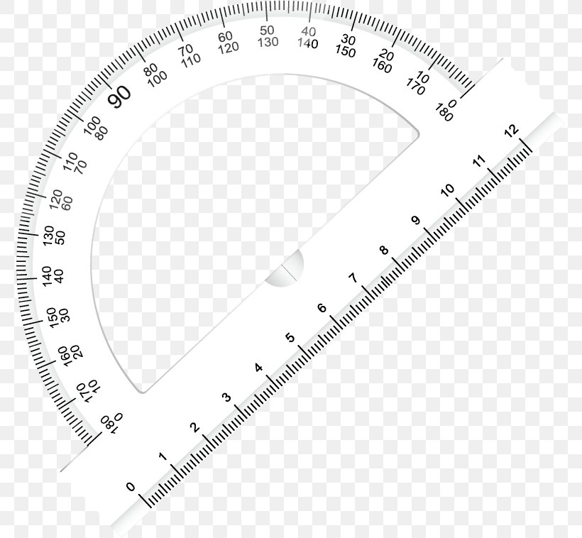 Ruler Protractor Stationery Png 773x758px Ruler Area Black