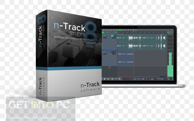 Digital Audio N-Track Studio Multitrack Recording Recording Studio Audio Editing Software, PNG, 768x512px, Watercolor, Cartoon, Flower, Frame, Heart Download Free