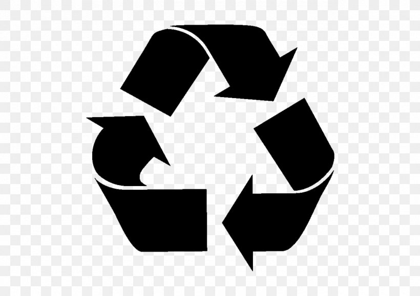 Recycling Symbol Stencil Paper Waste, PNG, 1280x905px, Recycling Symbol, B E Recycling Station Inc, Black And White, Brand, Label Download Free