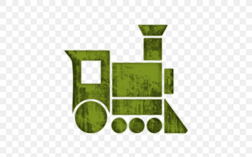 Train Rail Transport Steam Locomotive Clip Art, PNG, 512x512px, Train, Autocad Dxf, Energy, Grass, Green Download Free