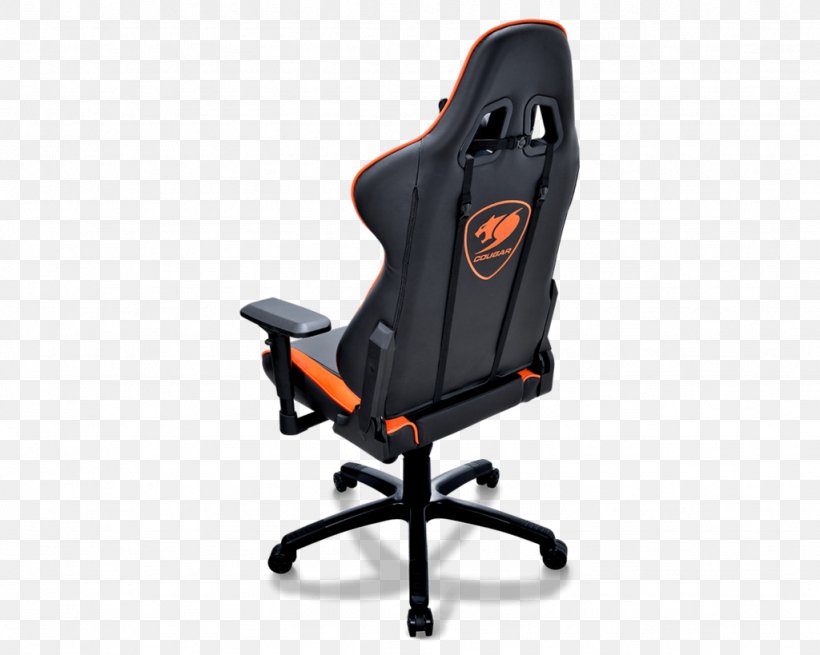 Gaming Chairs Cougar Armor Gaming Chair Video Games Seat, PNG, 1024x819px, Gaming Chairs, Black, Chair, Comfort, Electronic Sports Download Free