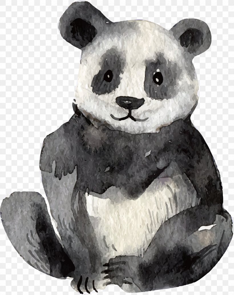 Koala Giant Panda Lemuridae Euclidean Vector Watercolor Painting, PNG, 2536x3193px, Watercolor, Cartoon, Flower, Frame, Heart Download Free