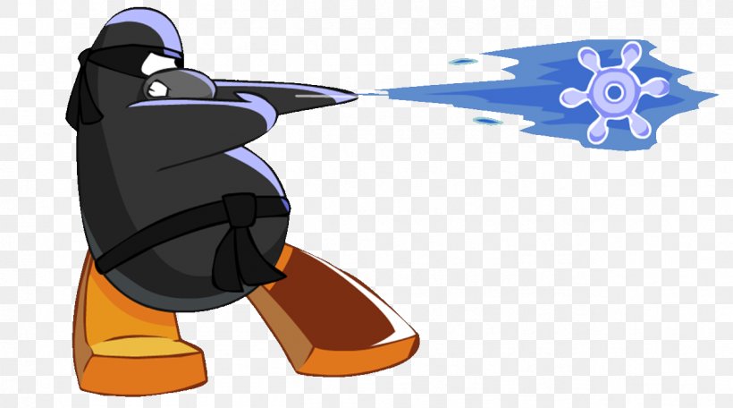 Club Penguin Entertainment Inc Cartoon Shuriken Drawing, PNG, 1259x701px, Penguin, Bird, Cartoon, Club Penguin Entertainment Inc, Drawing Download Free