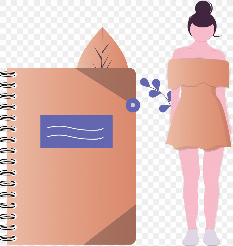 Notebook Girl, PNG, 2842x3000px, Notebook, Girl, Paper, Paper Product Download Free