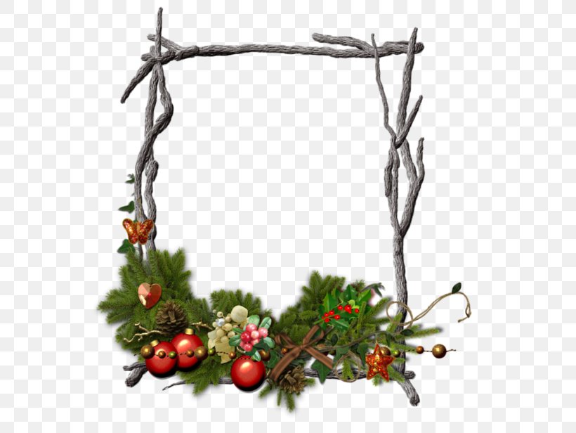 Christmas Ornament Twig Picture Frame, PNG, 600x616px, Christmas Ornament, Branch, Christmas, Christmas Decoration, Christmas Tree Download Free