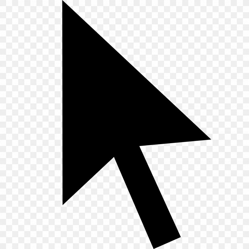 Computer Mouse Pointer Cursor Clip Art, PNG, 1600x1600px, Computer Mouse, Black, Black And White, Computer Monitors, Control Panel Download Free