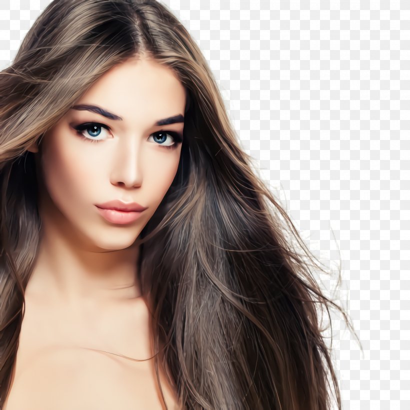 Hair Face Eyebrow Hairstyle Skin, PNG, 2000x2000px, Hair, Beauty, Brown Hair, Chin, Eyebrow Download Free