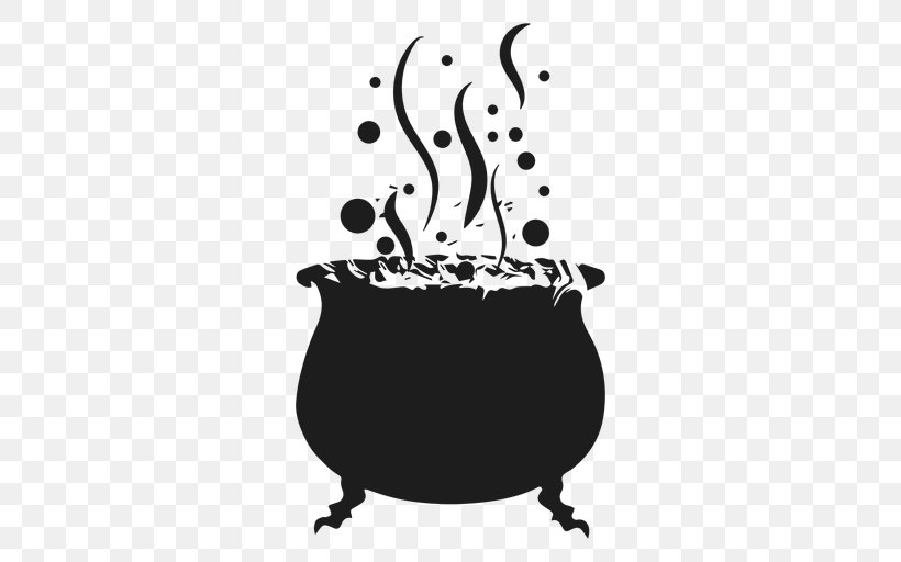 Cauldron Art Image Vector Graphics, PNG, 512x512px, Cauldron, Art, Cookware And Bakeware, Silhouette, Stencil Download Free