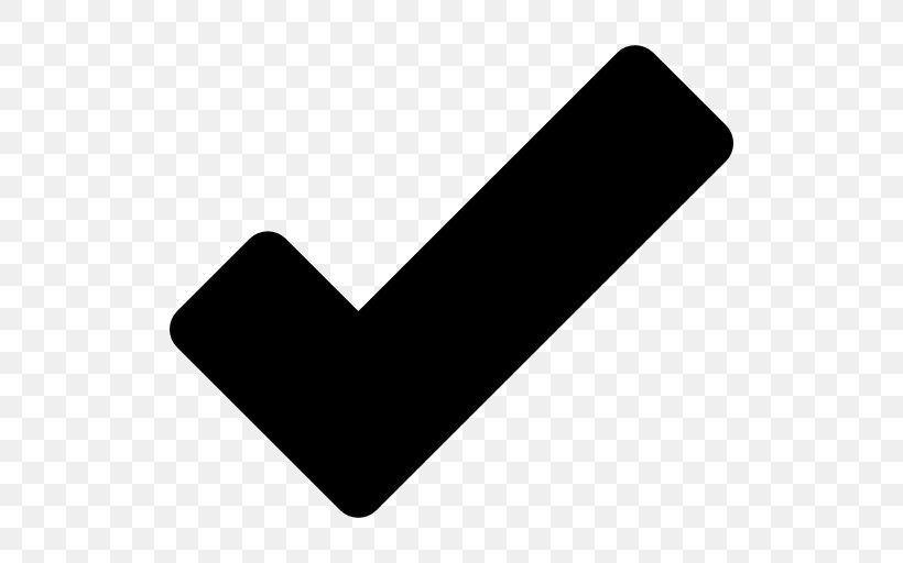 Check Mark Checkbox, PNG, 512x512px, Check Mark, Black, Checkbox, Rectangle, User Interface Download Free
