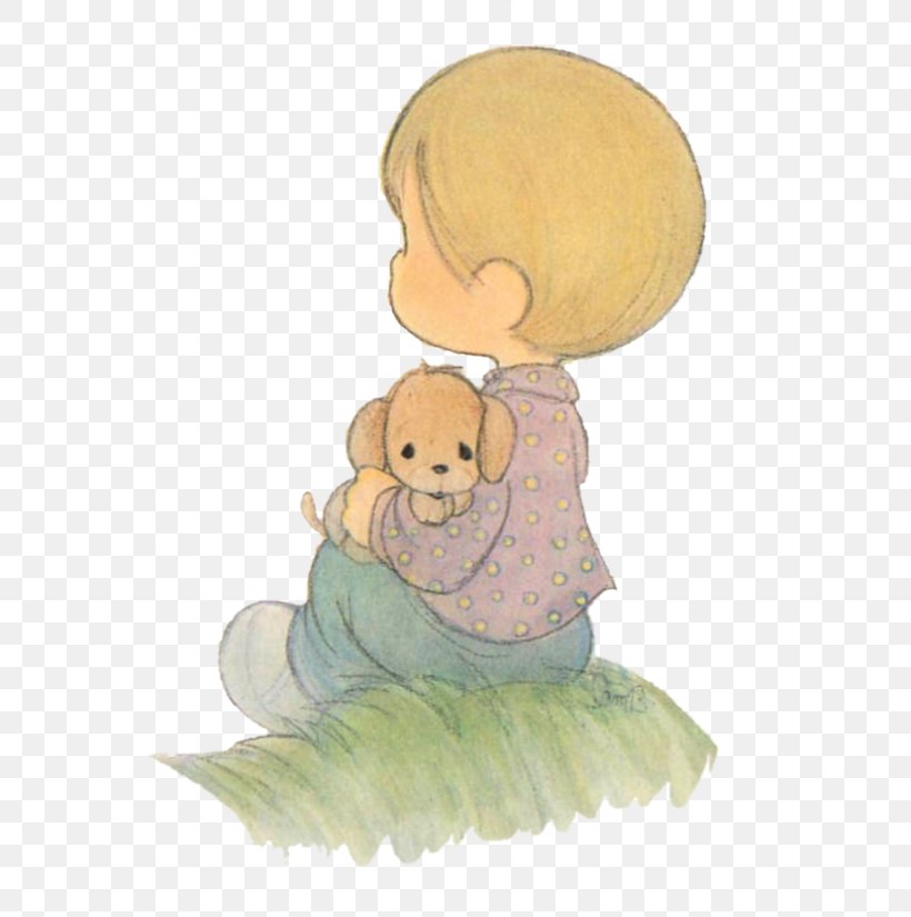 Dog Precious Moments, Inc. Cartoon Toddler, PNG, 683x825px, Dog, Bear, Canidae, Carnivoran, Cartoon Download Free