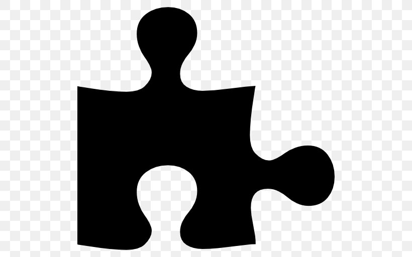 Jigsaw Puzzles Font Awesome Clip Art, PNG, 512x512px, Jigsaw Puzzles, Artwork, Black, Black And White, Font Awesome Download Free