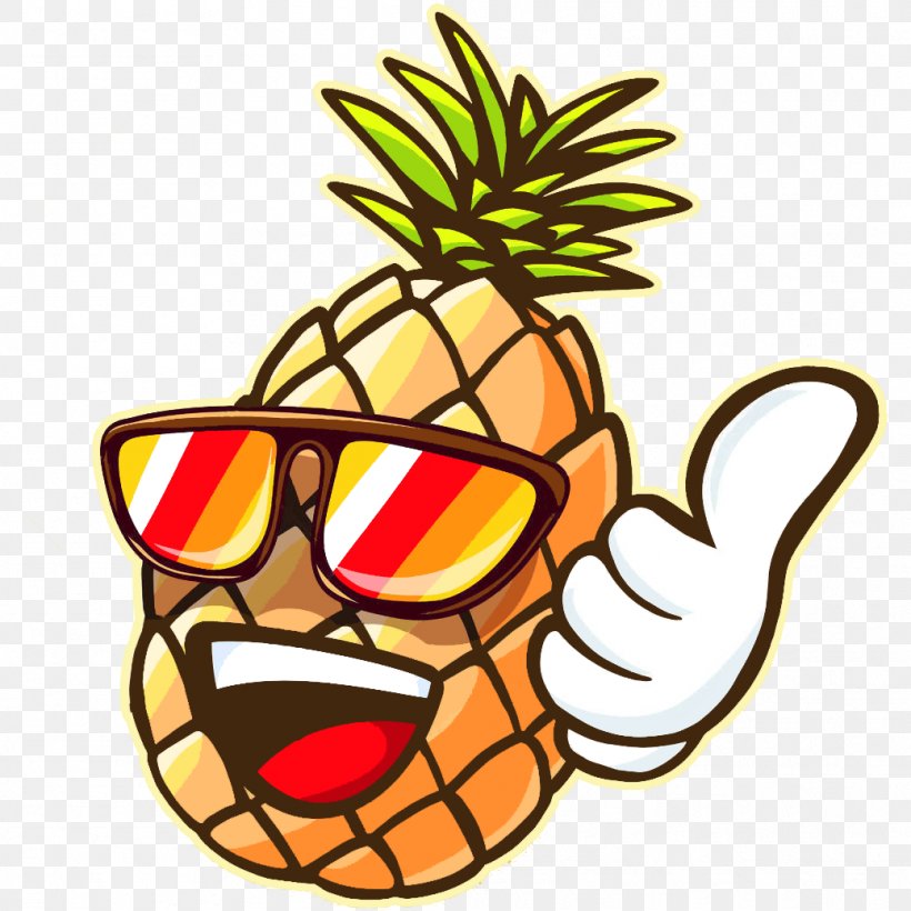 Stock Photography Pineapple Royalty-free, PNG, 1038x1038px, Stock Photography, Artwork, Cartoon, Drawing, Eyewear Download Free