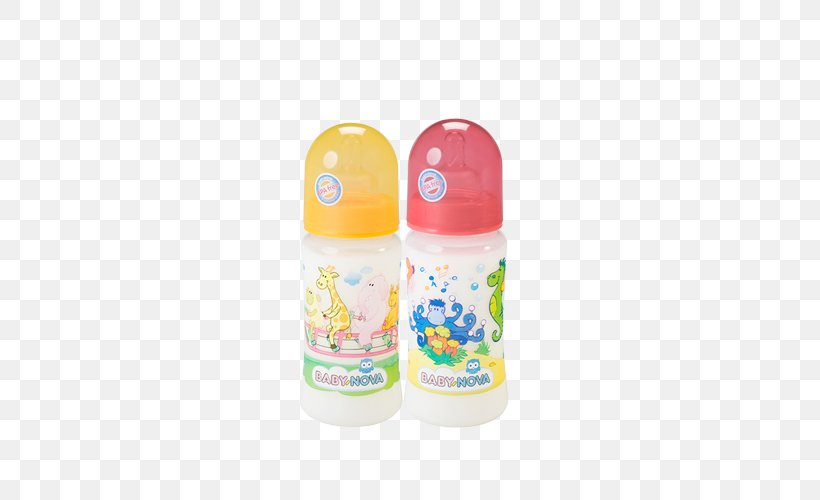 Baby Bottle Infant Pacifier Plastic, PNG, 500x500px, Watercolor, Cartoon, Flower, Frame, Heart Download Free