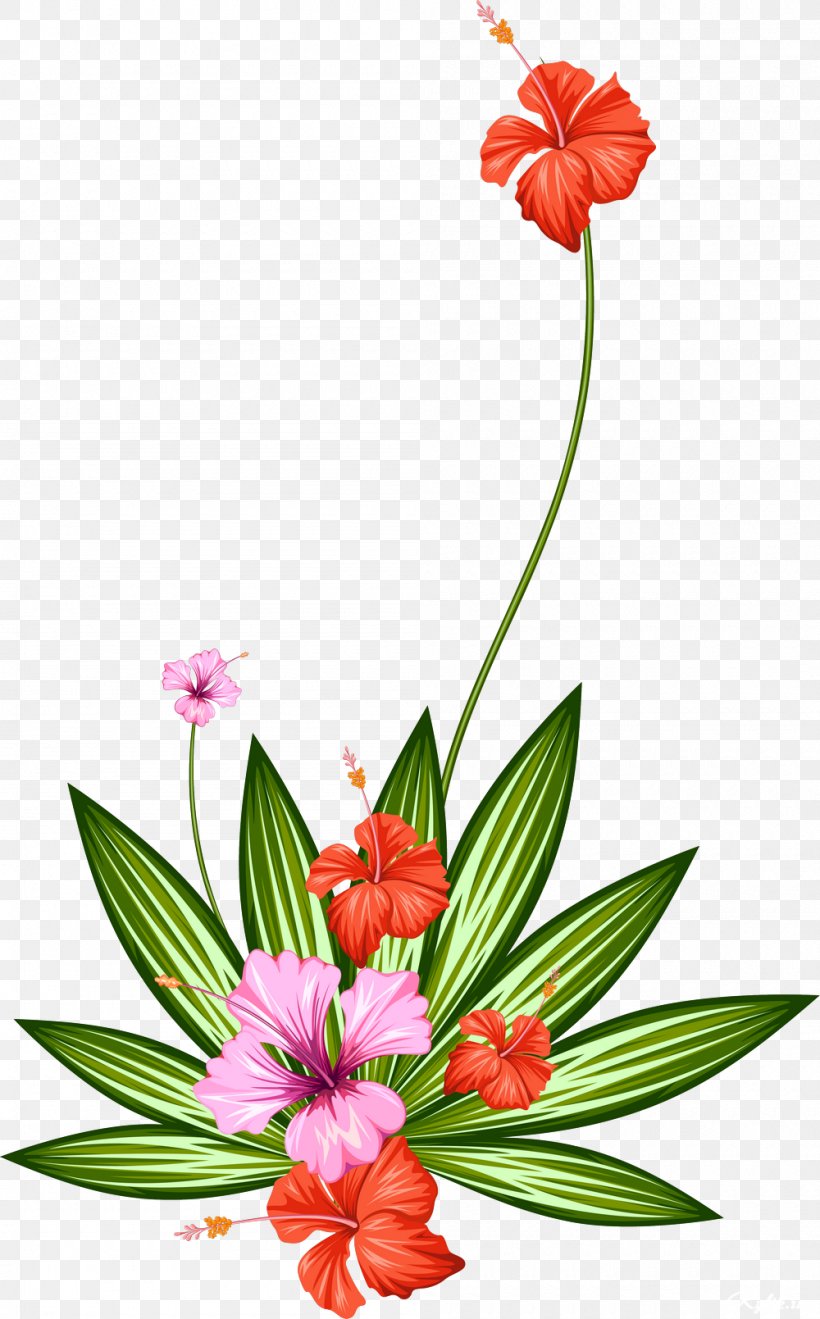 Cut Flowers Plant Tropics, PNG, 1000x1609px, Flower, Art, Cut Flowers, Drawing, Floral Design Download Free