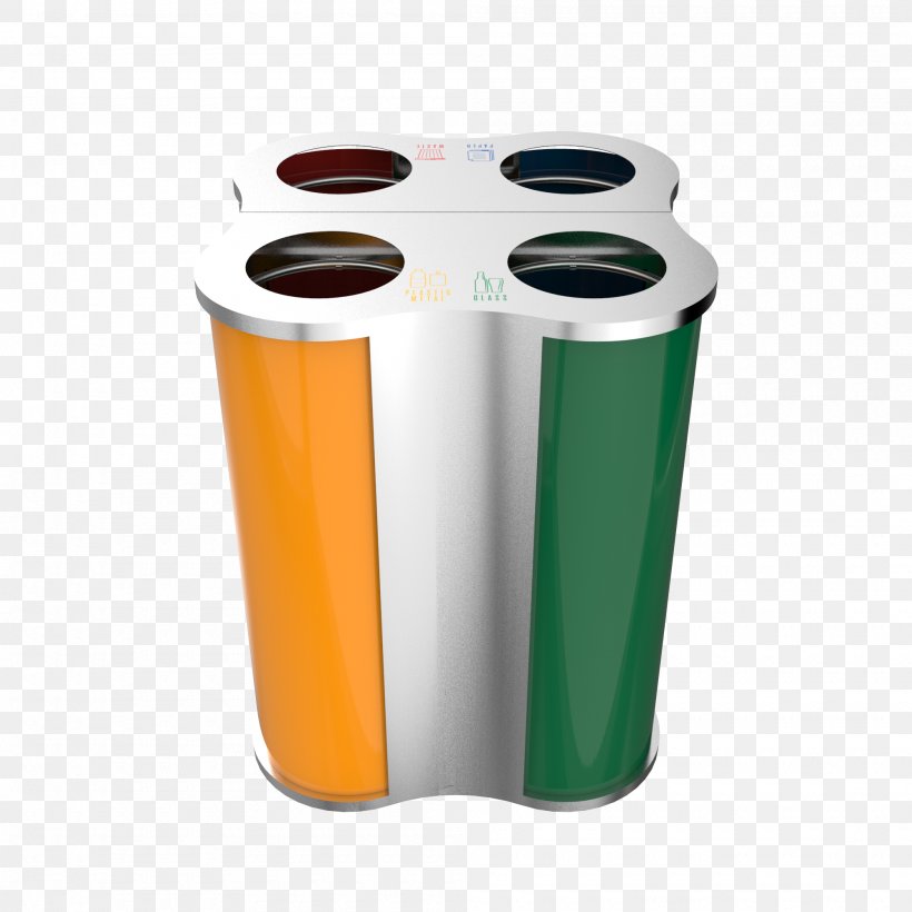 Rubbish Bins & Waste Paper Baskets Plastic Recycling Bin, PNG, 2000x2000px, Rubbish Bins Waste Paper Baskets, Color, Container, Cylinder, Edelstaal Download Free