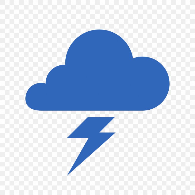 Cloud Lightning Thunderstorm, PNG, 989x989px, Cloud, Blue, Brand, Cumulonimbus, Flat Design Download Free