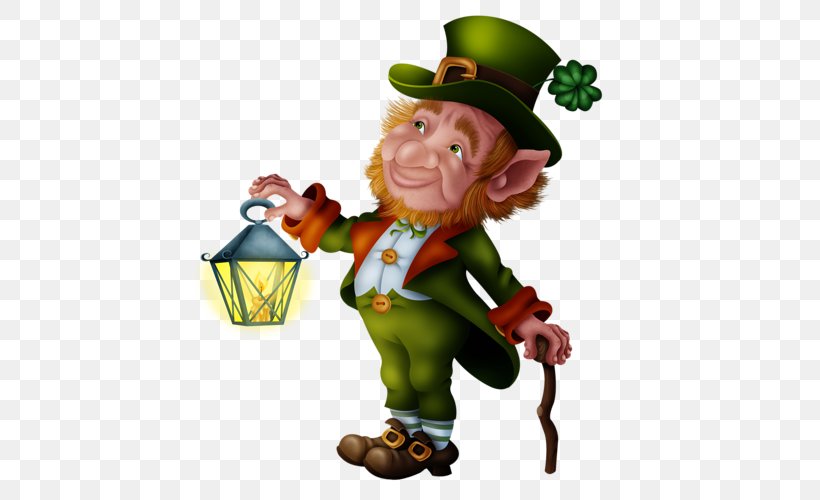 Saint Patrick's Day Leprechaun Gnome, PNG, 500x500px, Saint Patrick S Day, Birthday, Christmas Ornament, Elf, Fictional Character Download Free