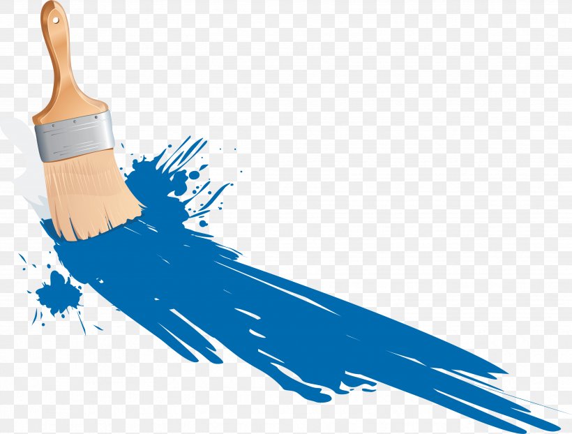 Brush Microsoft Paint Paint.net Layers, PNG, 3519x2672px, Paintbrush, Art, Blue, Brush, Hand Download Free