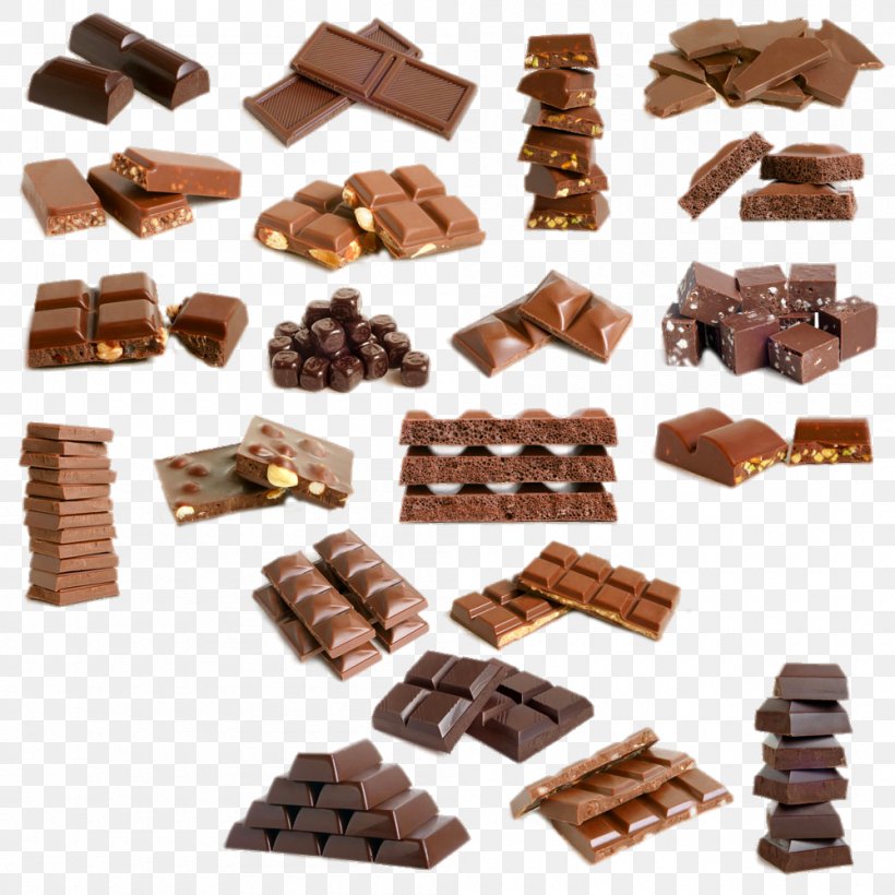 Chocolate Truffle Chocolate Bar Bonbon Candy, PNG, 1000x1000px, Chocolate Truffle, Biscuit, Bonbon, Cake, Candy Download Free