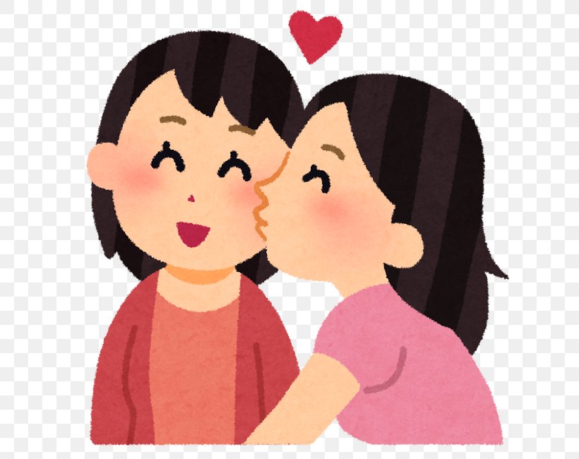 Cartoon Cheek Love Nose Kiss, PNG, 650x650px, Cartoon, Cheek, Forehead,  Friendship, Heart Download Free