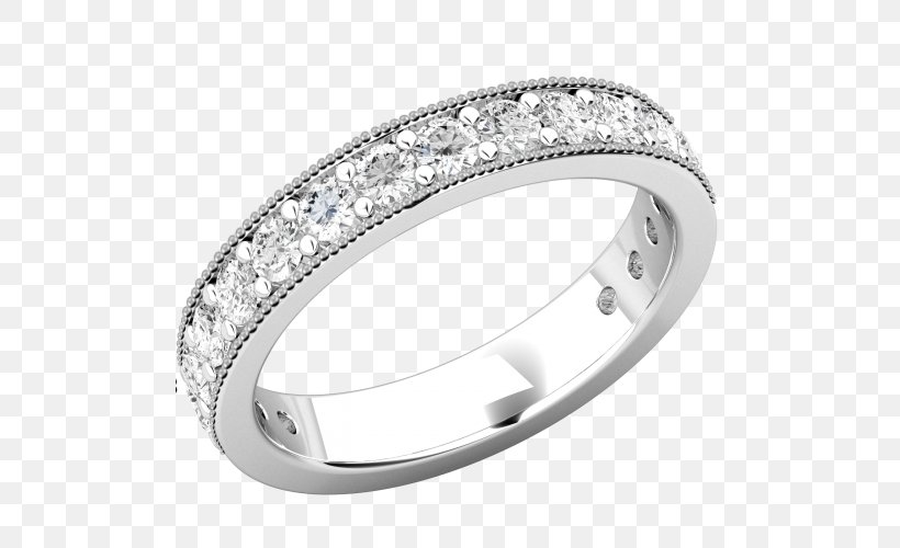 Earring Wedding Ring Eternity Ring Diamond, PNG, 500x500px, Earring, Body Jewelry, Brilliant, Carat, Cubic Zirconia Download Free