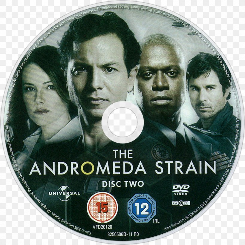 Mikael Salomon Benjamin Bratt The Andromeda Strain DVD Film, PNG, 1000x1000px, 2008, Benjamin Bratt, Andre Braugher, Andromeda Strain, Compact Disc Download Free