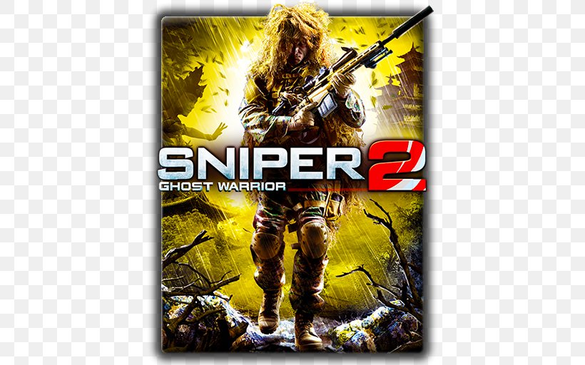 Sniper: Ghost Warrior 2 Xbox 360 Video Game Personal Computer, PNG, 512x512px, Sniper Ghost Warrior 2, Action Film, Advertising, Album Cover, Ci Games Download Free