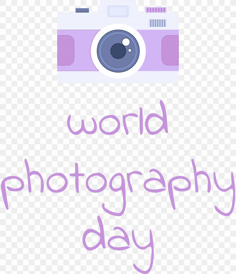 World Photography Day, PNG, 2587x3000px, World Photography Day, Geometry, Lavender, Line, Logo Download Free