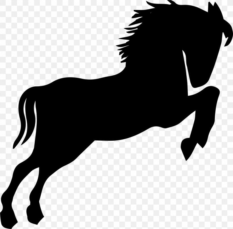 Horse Clip Art, PNG, 980x964px, Horse, Animal, Black, Black And White, Bridle Download Free