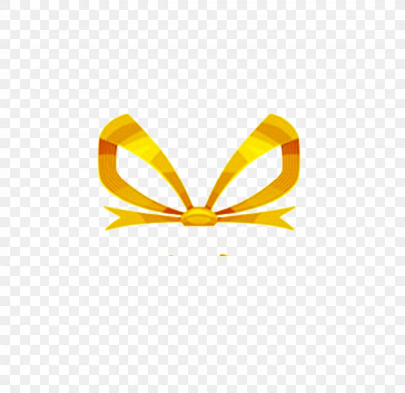 Product Golden Butterfly Knot, PNG, 2592x2520px, Shoelace Knot, Butterfly Loop, Button, Designer, Gift Download Free