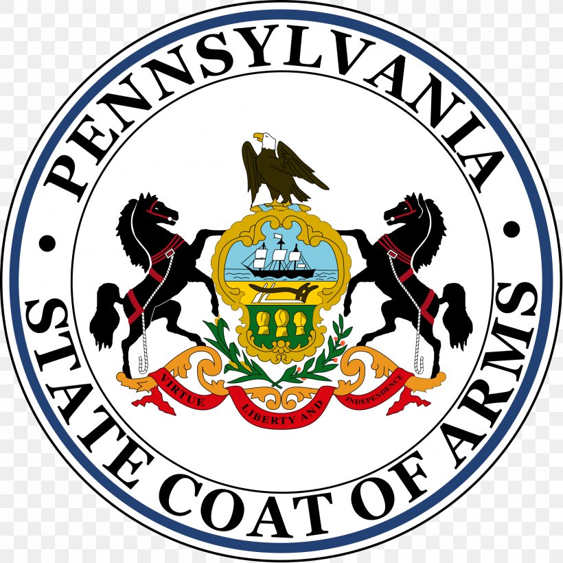 Seal Of Pennsylvania Court Flag And Coat Of Arms Of Pennsylvania, PNG, 2000x2000px, Pennsylvania, Area, Brand, Coat Of Arms, Court Download Free