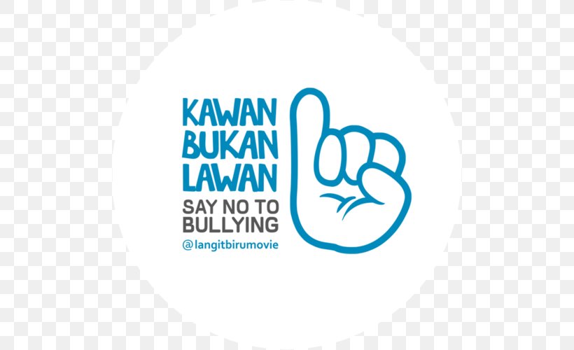 Word Logo Bullying Brand, PNG, 500x500px, Word, Area, Blue, Brand, Bullying Download Free