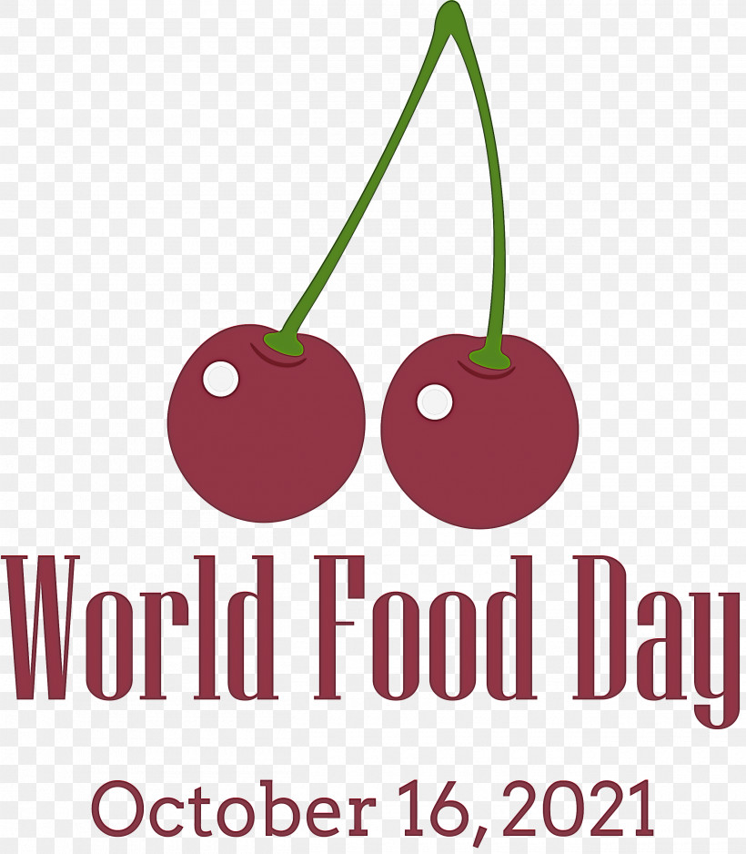 World Food Day Food Day, PNG, 2620x3000px, World Food Day, Cherry, Food Day, Fruit, Logo Download Free