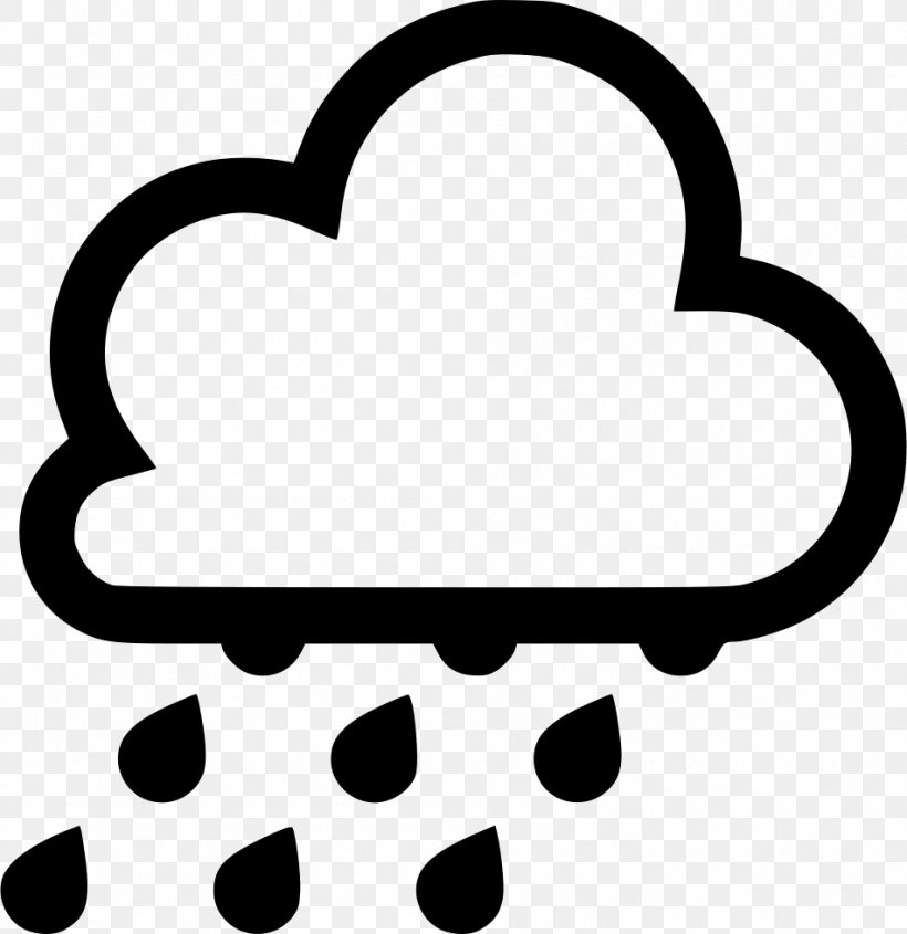 Clip Art Cloud Rain Iconfinder, PNG, 950x980px, Cloud, Black, Black And White, Heart, Love Download Free