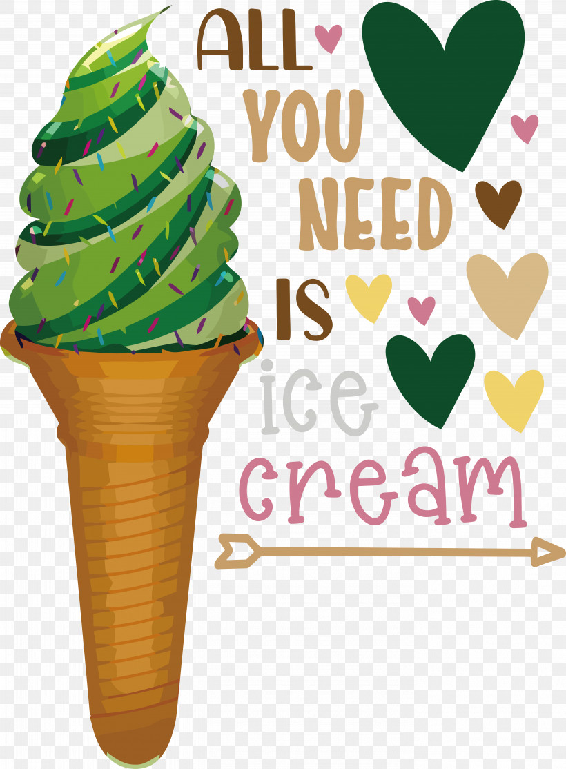 Ice Cream, PNG, 5554x7548px, Ice Cream Cone, Bowl, Cone, Cream, Dairy Product Download Free