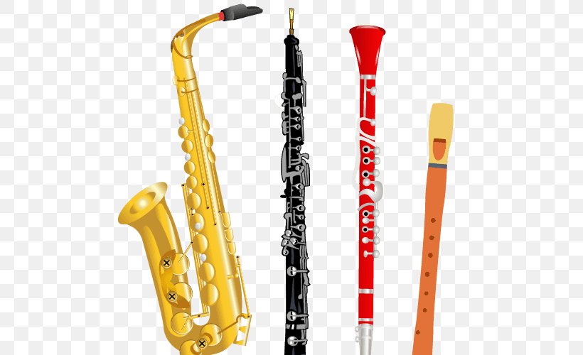 Tenor Saxophone Illustration Trombone Vector Graphics, PNG, 500x500px, Watercolor, Cartoon, Flower, Frame, Heart Download Free
