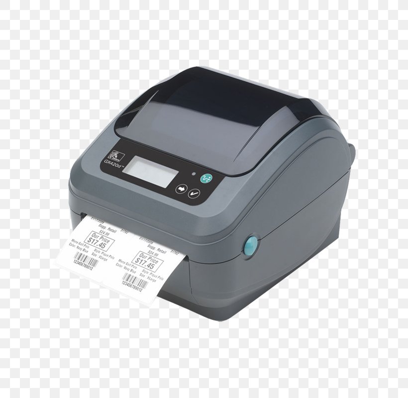 Zebra Technologies Thermal Printing Thermal-transfer Printing Label Printer Dots Per Inch, PNG, 800x800px, Zebra Technologies, Barcode, Barcode Printer, Dots Per Inch, Electronic Device Download Free