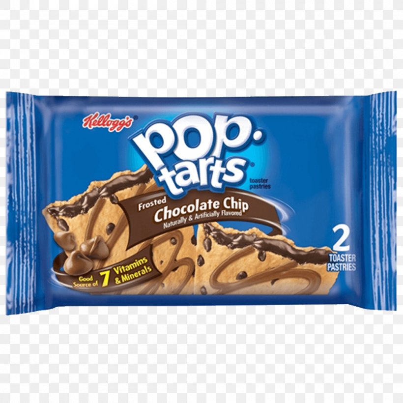 Frosting & Icing Chocolate Chip Cookie Kellogg's Pop-Tarts Frosted Chocolate Fudge Toaster Pastry, PNG, 1000x1000px, Frosting Icing, Biscuits, Breakfast Cereal, Chocolate, Chocolate Chip Download Free