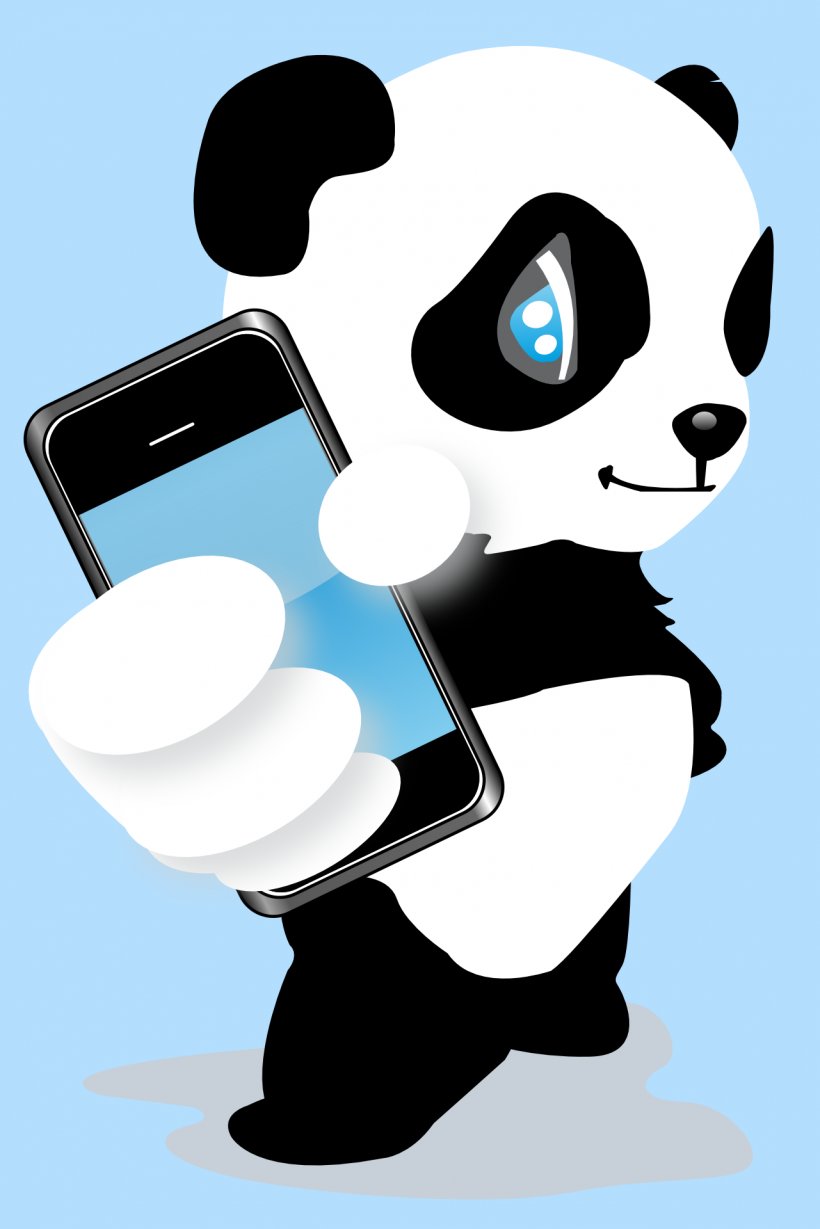 IPhone Telephone Call Smartphone, PNG, 1281x1920px, Iphone, Android, Bear, Fictional Character, Giant Panda Download Free