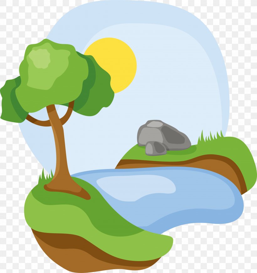 Landscape Illustration, PNG, 4722x5026px, Landscape, Fukei, Grass, Green, Landscape Design Download Free