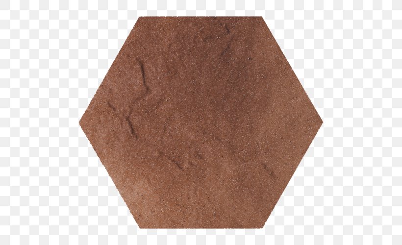 Tile Clinker Brick Ceramic Hexagon Brown, PNG, 500x500px, Tile, Brick, Brown, Ceramic, Clinker Brick Download Free