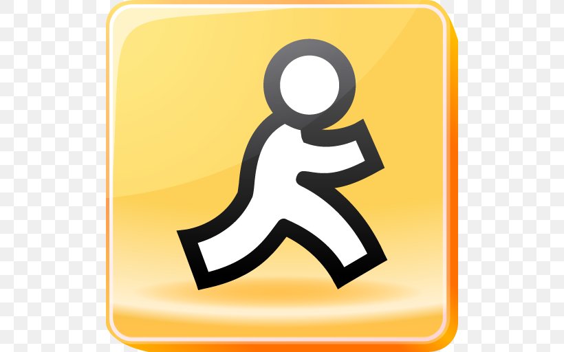 AIM AOL Instant Messaging Message SMS, PNG, 512x512px, Aim, Aol, Area, Brand, Conversation Download Free